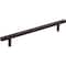 Jeffrey Alexander 160 mm Center-to-Center Brushed Oil Rubbed Bronze Square Dominique Cabinet Bar Pull 845-160DBAC - alternate 1
